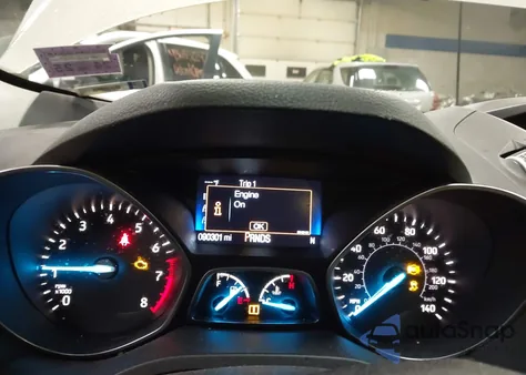 2017 Ford Escape Se from USA, damaged, VIN 1FMCU9GD9HUA86519